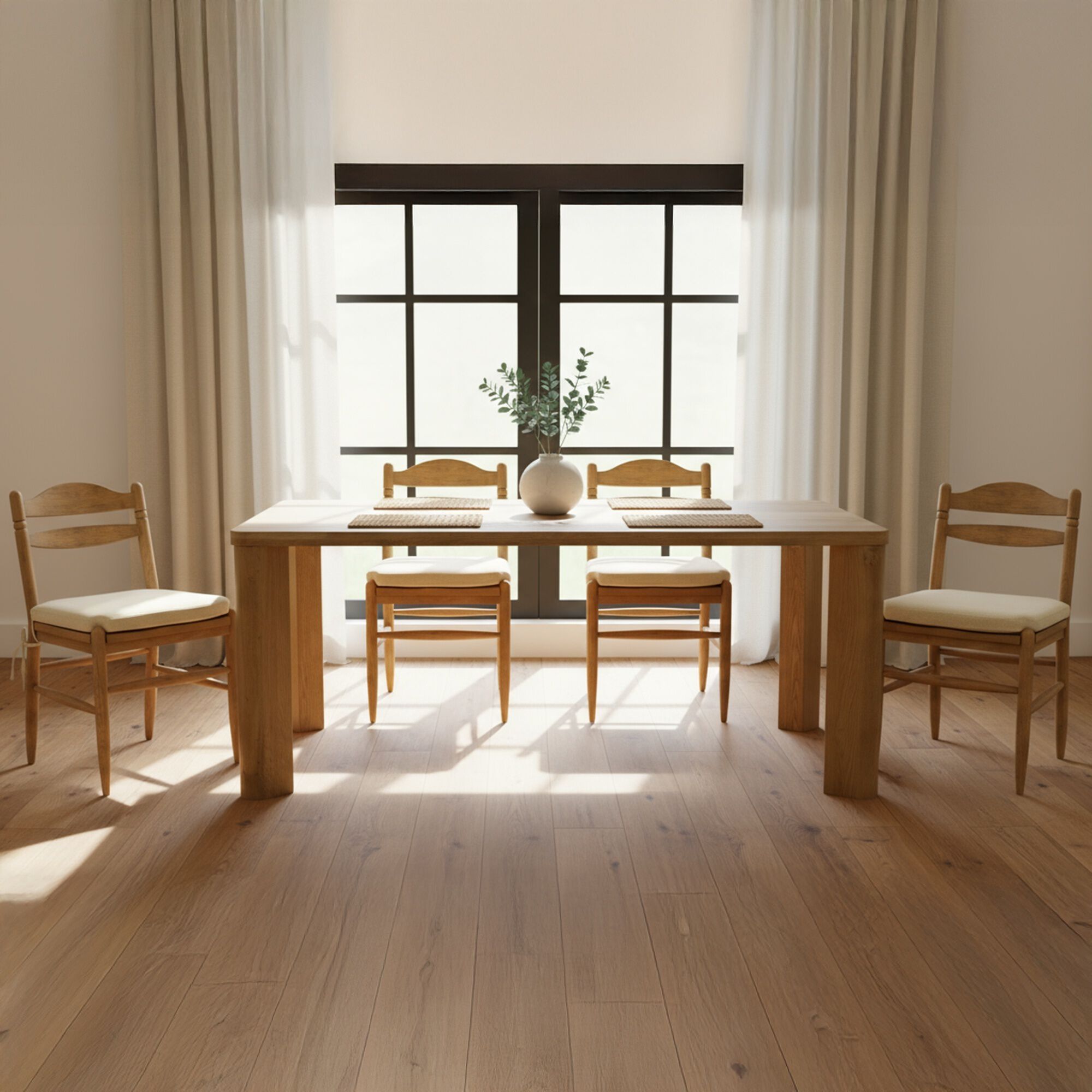 Segment 96 X 39 inch Brown Dining Table, Large