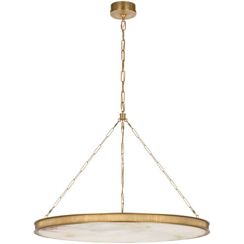 Marie Flanigan Matthew LED 40 inch Soft Brass Chandelier Ceiling Light