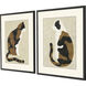 Animals Brown and Black and Multi and Neutral Framed Art