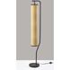 Lyons 61 inch 40.00 watt Black Floor Lamp Portable Light