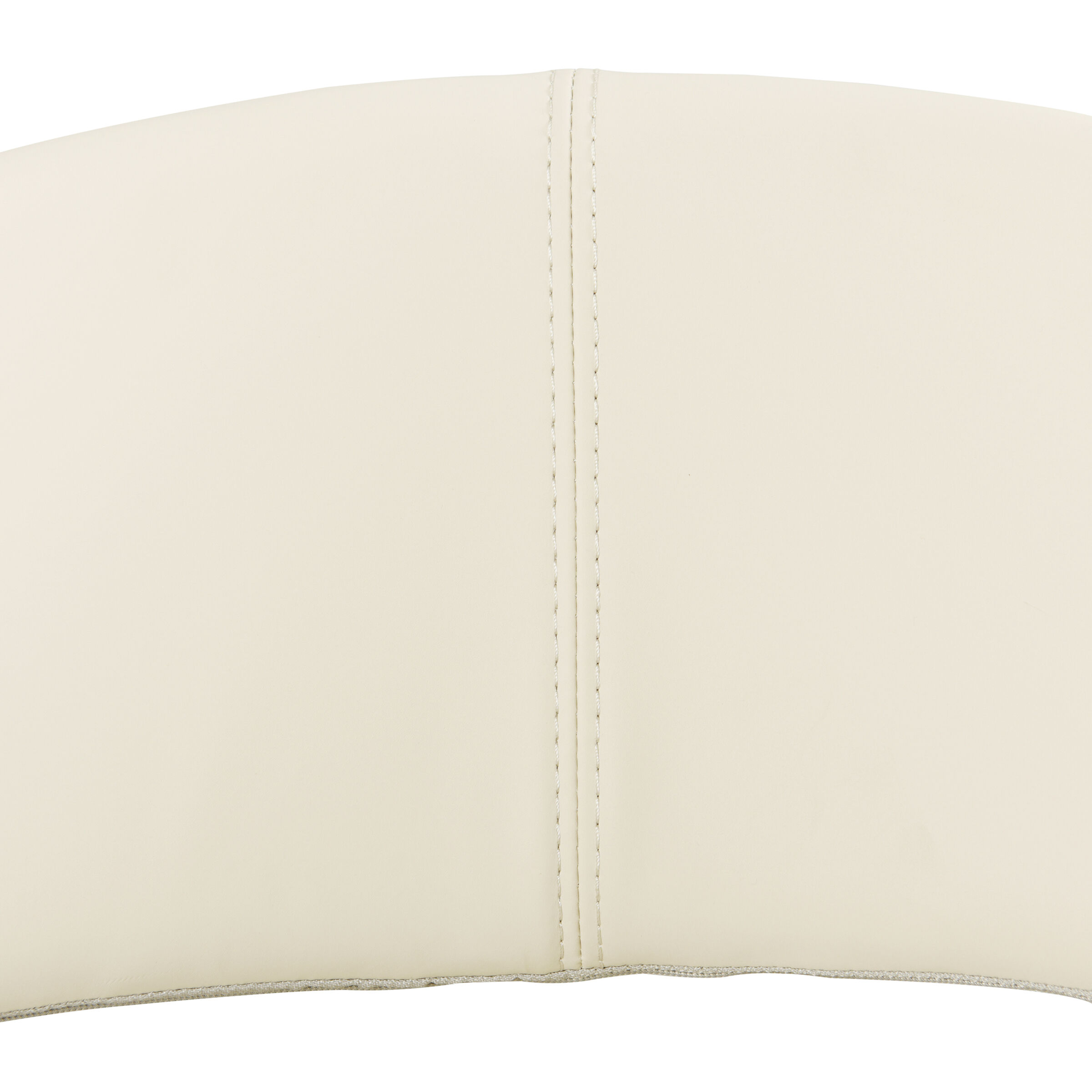 Joshua 35.4 inch Walnut and Cream Counter Stool