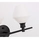 Gene 2 Light 19 inch Black Wall sconce Wall Light