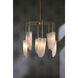 Valeria 8 Light 30 inch Clear Seedy Chandelier Ceiling Light