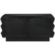 Nigel Hand Rubbed Black and Brown Chest