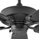 Oasis 60 inch Matte Black Fan, Coastal Elements