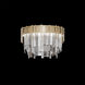 Arpeggio 10 Light 20.5 inch Gold Flush Mount Ceiling Light