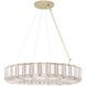 Belmont 12 Light 37 inch Brass Chandelier Ceiling Light