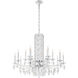 Siena 15 Light 41 inch Polished Stainless Steel Chandelier Ceiling Light in Heritage, No Spikes