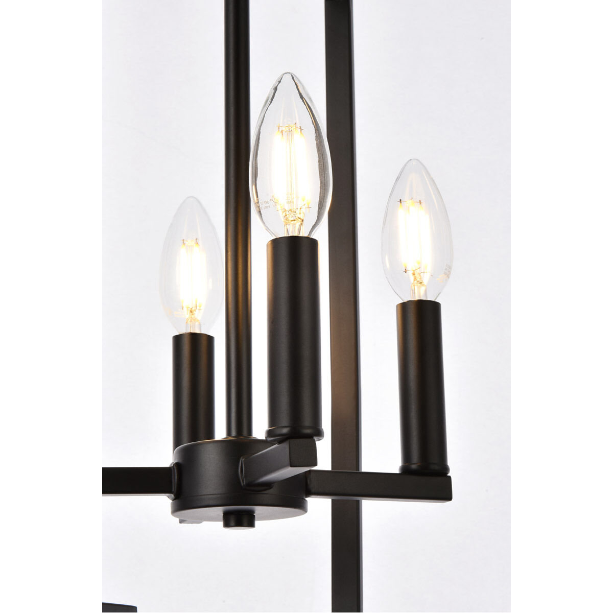 Rosenfeld 4 Light 13.5 inch Black Pendant Ceiling Light