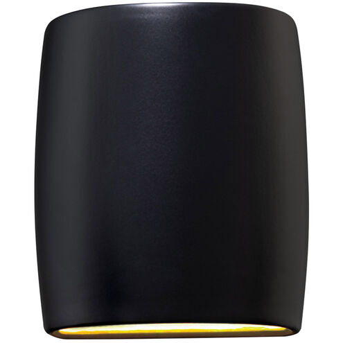 Ambiance Collection LED 10 inch Carbon Matte Black Outdoor Wall Sconce