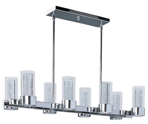 Sync LED 11.5 inch Polished Chrome Single-Tier Chandelier Ceiling Light