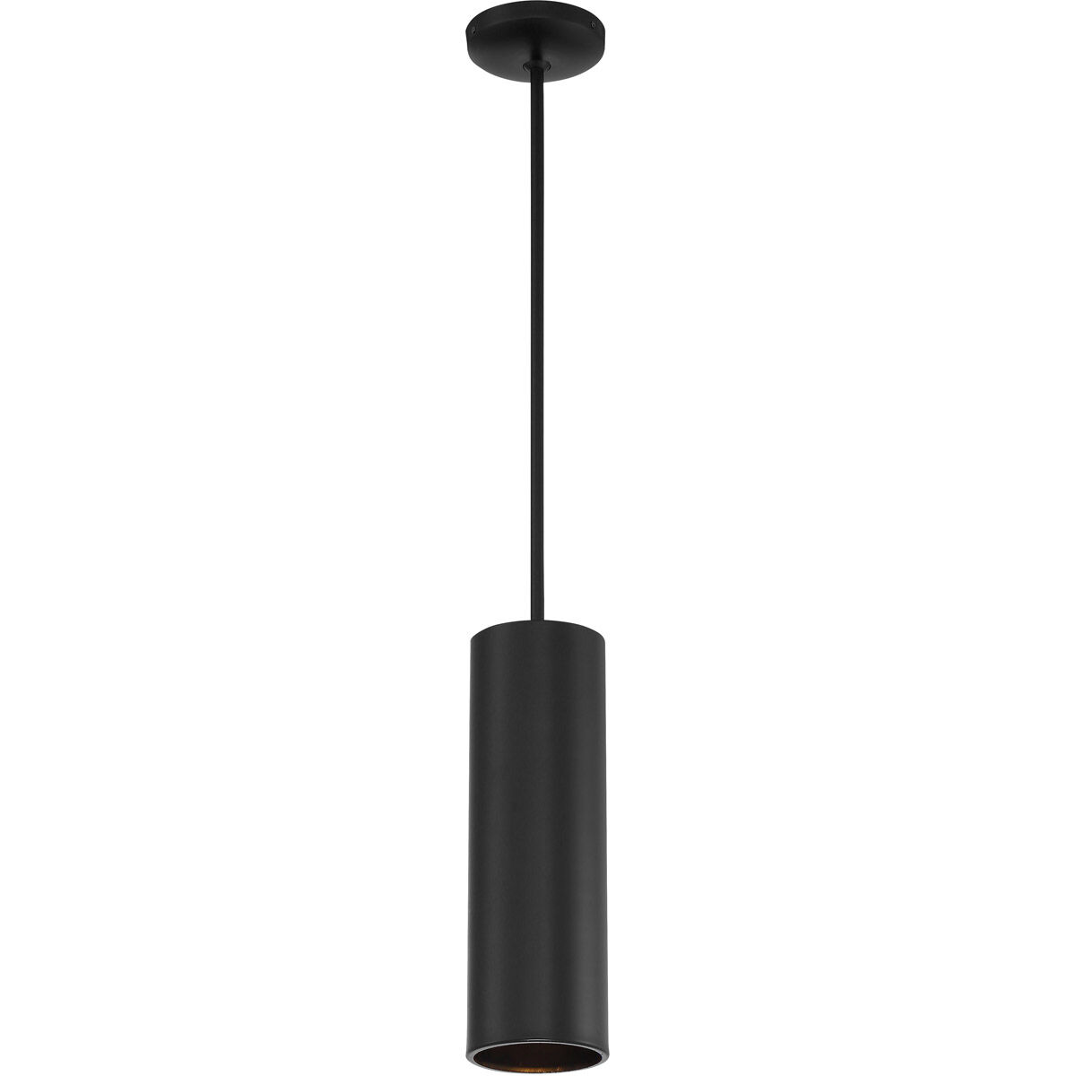 Pilson LED 4.5 inch Matte Black Pendant Ceiling Light