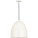 Z-Studio 3 Light 19 inch Satin White Pendant Ceiling Light in Matte White