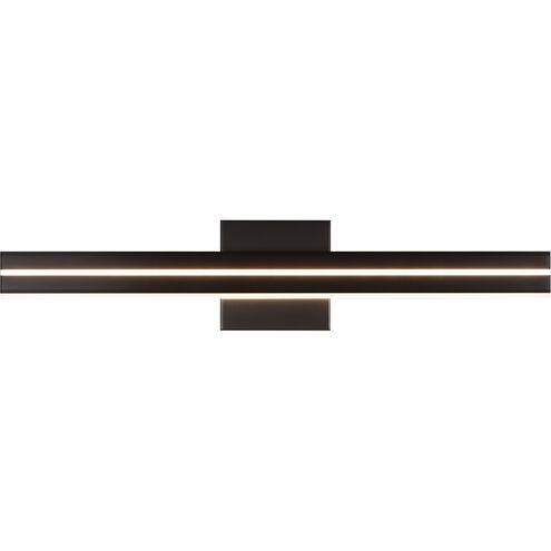 Athena LED 2.9 inch Satin Dark Gray Wall Sconce Wall Light