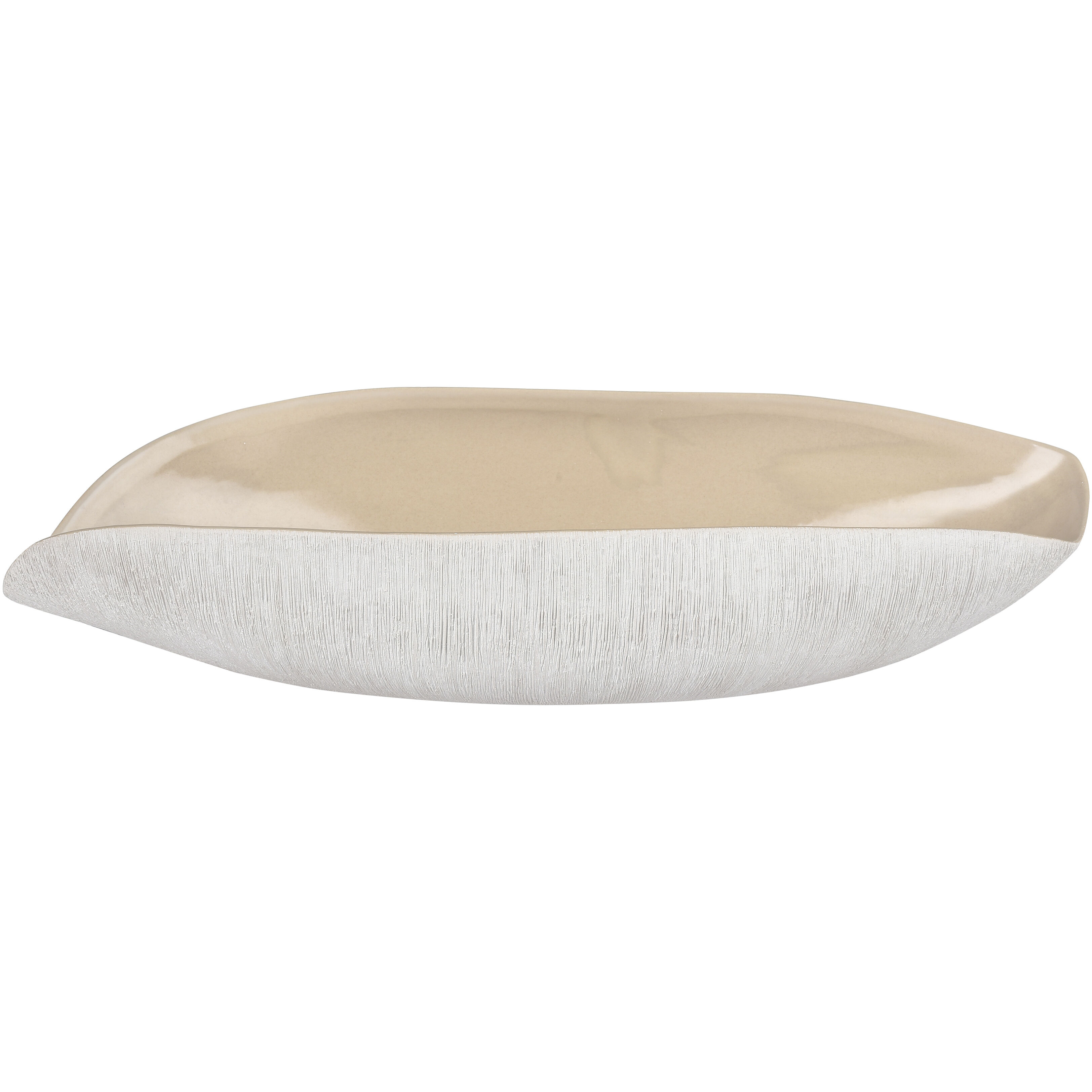 Greer 18 X 4.25 inch Vessel in Beige