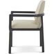 Kesden Silent Black Dining Chair, Wooden, Upholstered