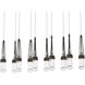 Link 10 Light 44.5 inch Oil Rubbed Bronze Pendant Ceiling Light, Rectangular