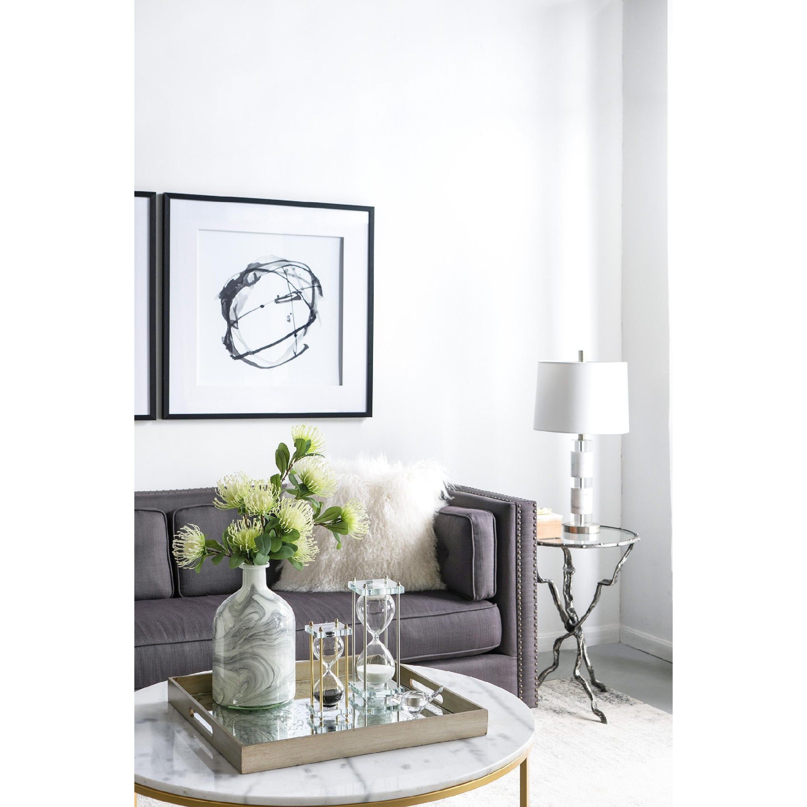 Abstract Black Wall Art