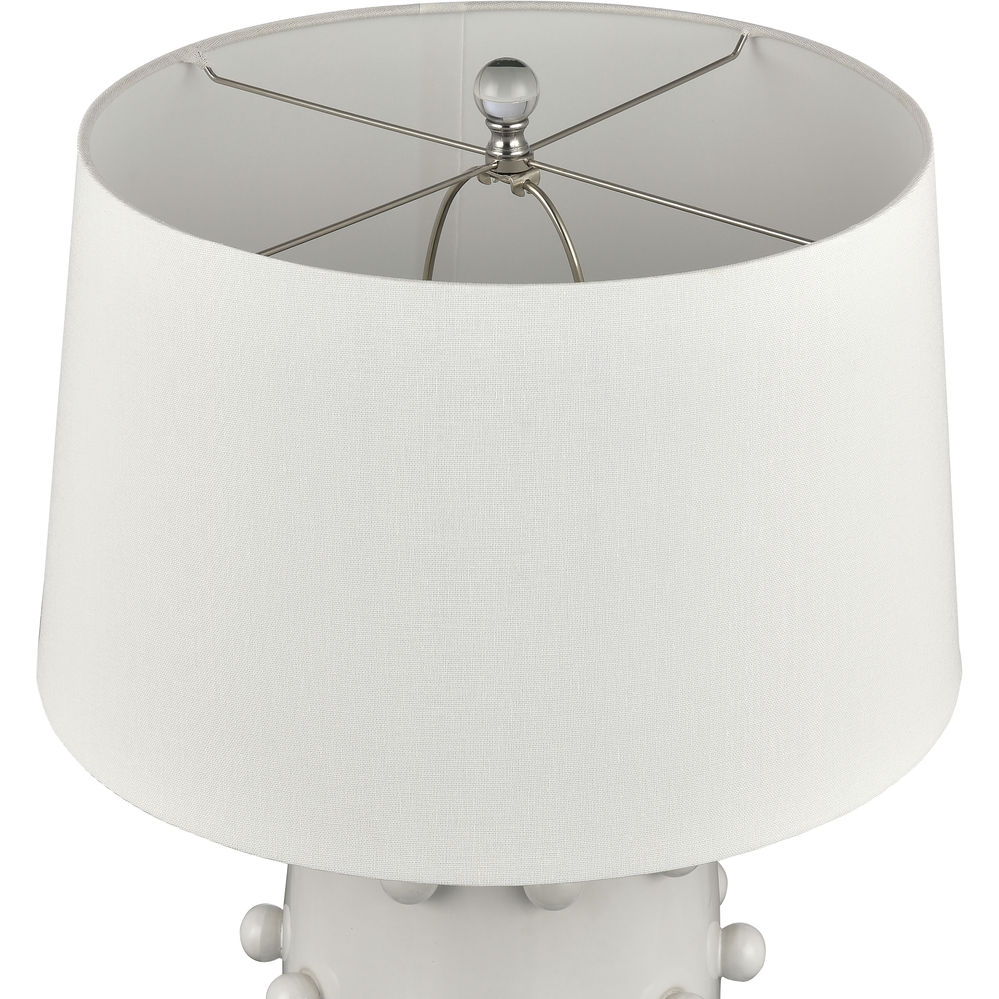 Torny 28 inch 150 watt White Table Lamp Portable Light