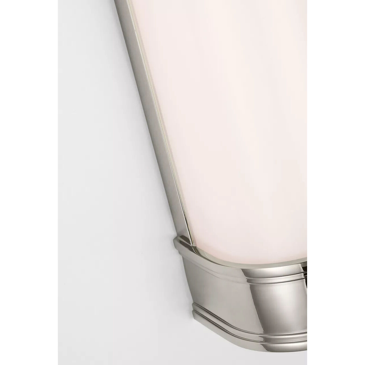 Chapman & Myers Marden LED 4.25 inch Polished Nickel Salon Bath Sconce Wall Light