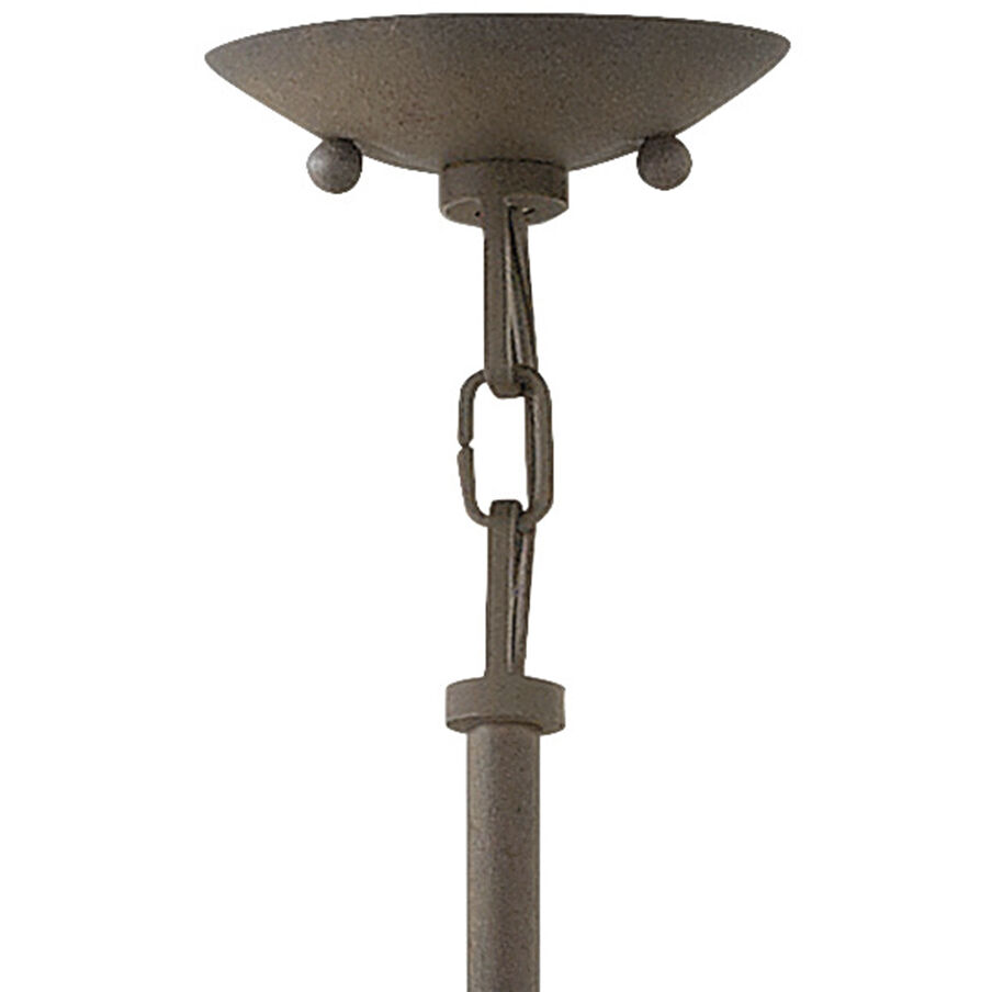 Open Air Carson LED 27 inch Vintage Iron Outdoor Hanging