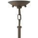 Open Air Carson LED 27 inch Vintage Iron Outdoor Hanging