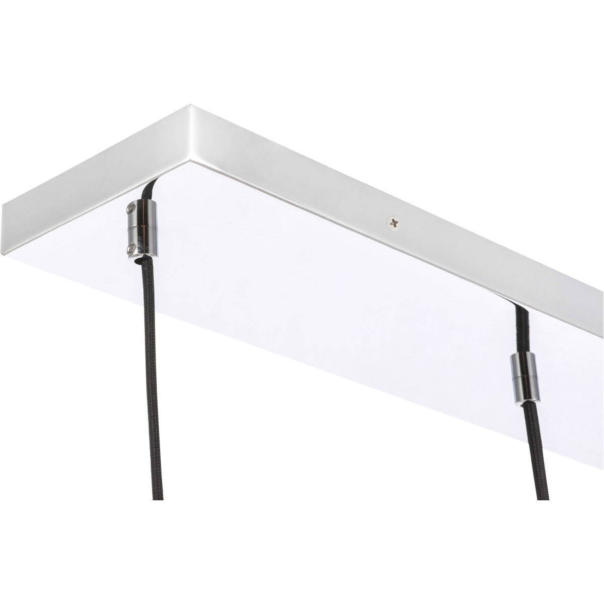 Clive 3 Light 35 inch Chrome Pendant Ceiling Light