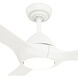 Surea 56 inch Fresh White Outdoor Ceiling Fan