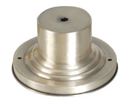 Outdoor 3 inch Brushed Nickel Outdoor Pier Mount Adaptors