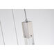 Canada 3 Light 12 inch Chrome Chandelier Ceiling Light