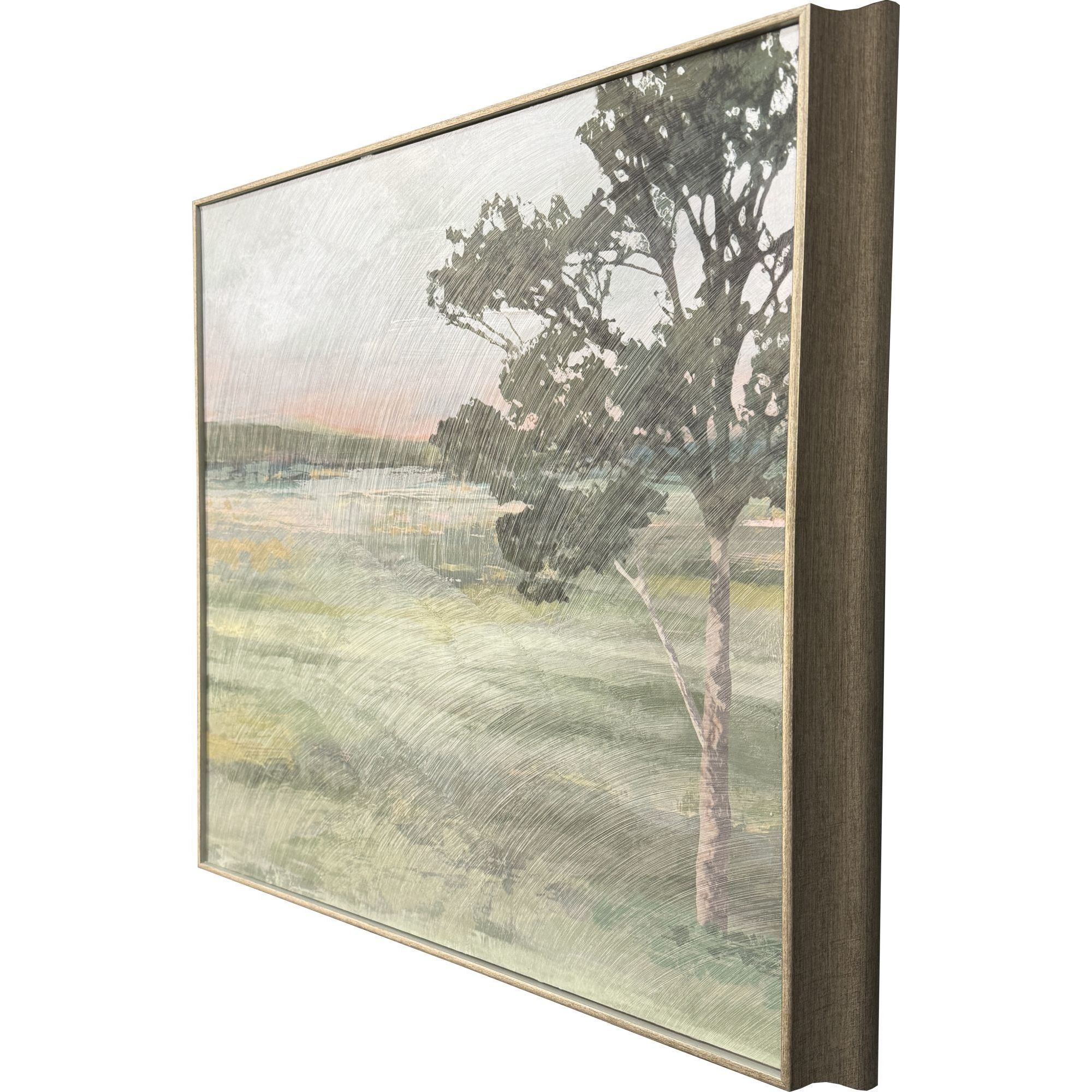 Noorong / Omaroo 21 X 21 inch Non-Glass Framed Art, Propac