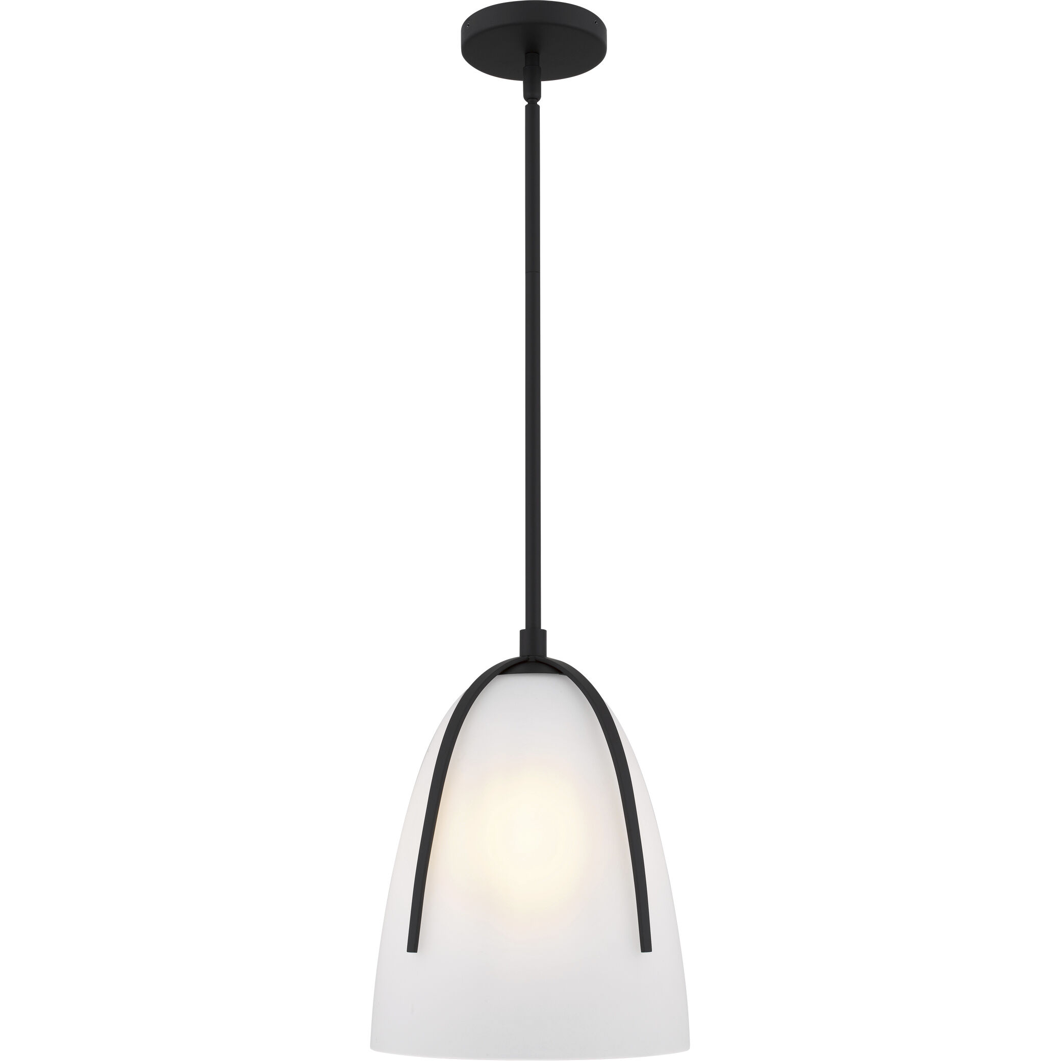 Whitmore 1 Light 10 inch Matte Black Mini Pendant Ceiling Light
