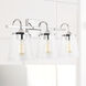 Jayne 3 Light 24.25 inch Chrome Vanity Light Wall Light