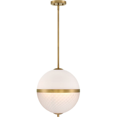 Dia 3 Light 14 inch Old Satin Brass Pendant Ceiling Light