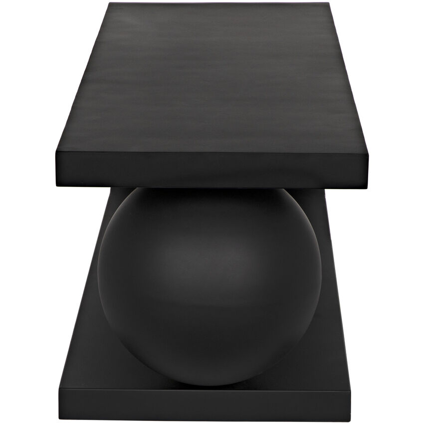 Estelle 62 X 18 inch Matte Black Coffee Table