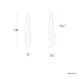 Beyond Kindjal LED 3.88 inch Polished Nickel ADA Wall Sconce Wall Light, Beyond