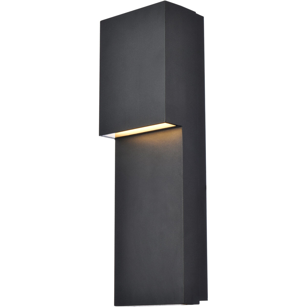 Raine 16 inch Black Outdoor Wall Light