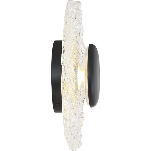 Riverbed LED 10.25 inch Matte Black Flush Mount Ceiling Light