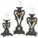Traditional 19 X 10 inch Candle Holder