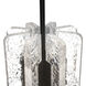 Cartridge LED 6 inch Black Mini-Pendant Ceiling Light, dweLED