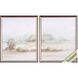 Landscapes Collection 21 X 17 inch Non-Glass Framed Art