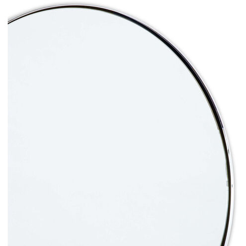 Rowen 30 X 30 inch Polished Nickel Mirror