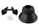Minimalist Matte Black Fan Slope Ceiling Canopy Kit