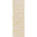 Galvany 156 X 108 inch Khaki, Cream Rug