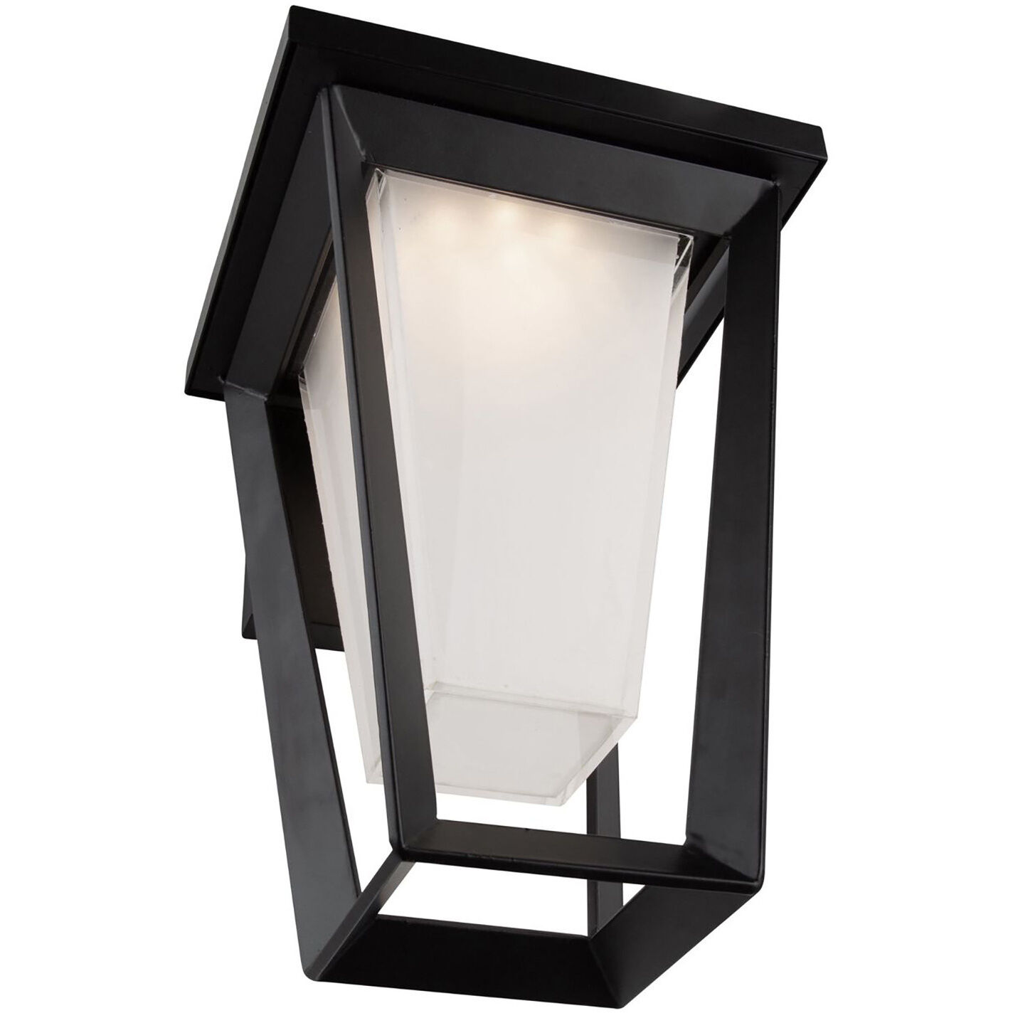 Waterbury LED 11 inch Black Outdoor Wall Light, Coach Light