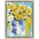 Florals Collection Yellow Framed Art