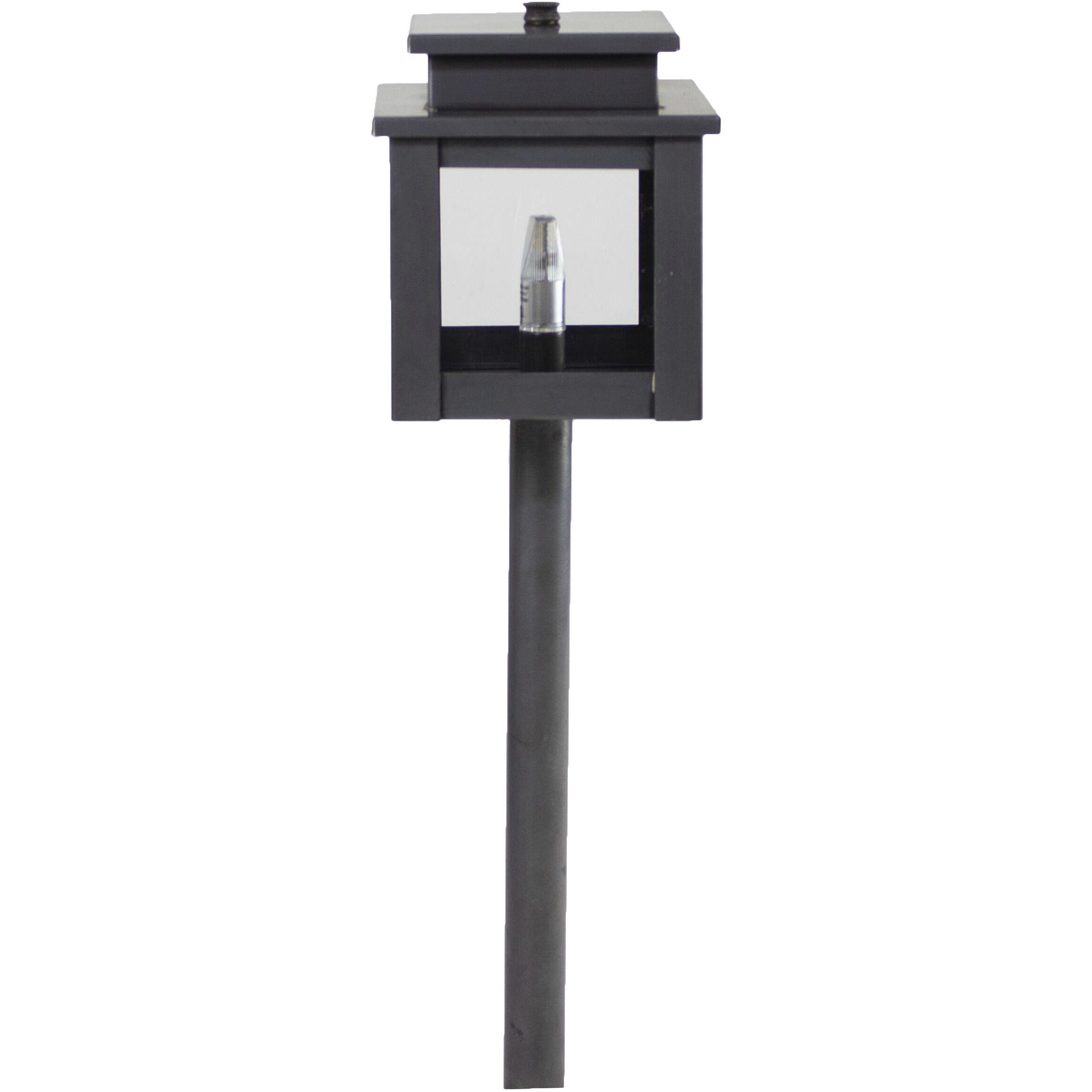 Hawthorne Empire Verdi Gris Path Light in Seedy Marine Glass