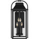 Sean Lavin Wellsworth 4 Light 26.88 inch Textured Black Outdoor Wall Lantern