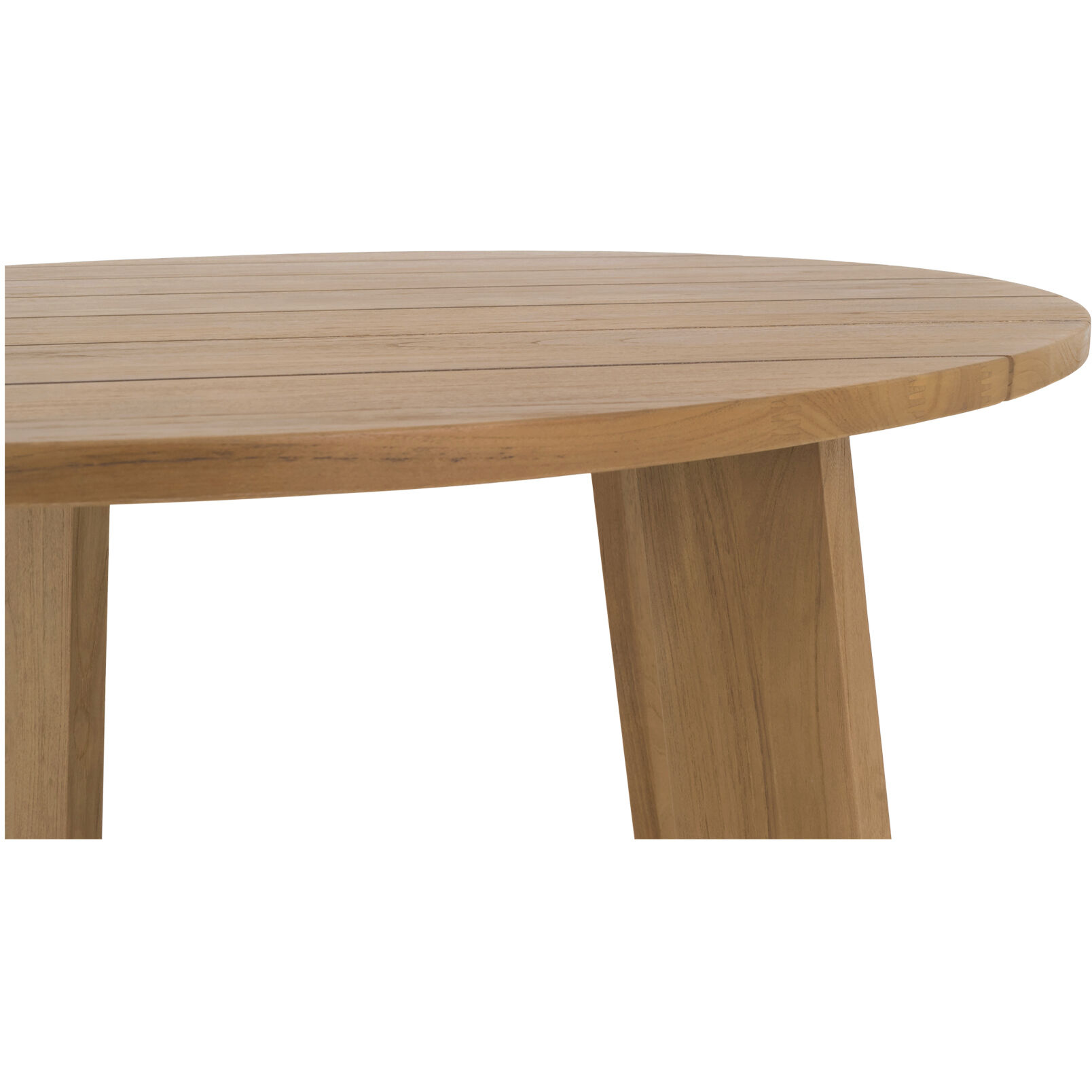 Delta 47 X 47 inch Natural Outdoor Dining Table, Round