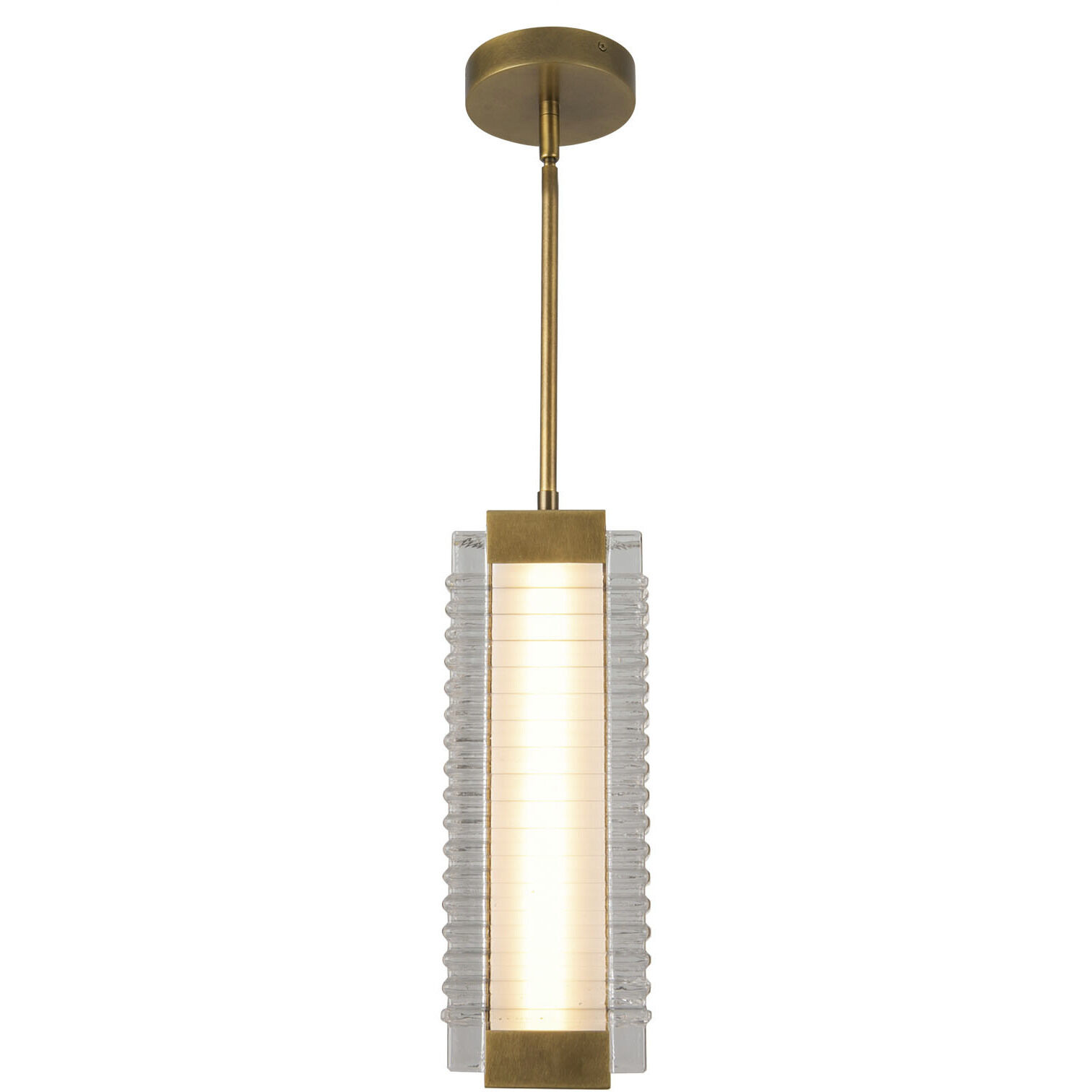Alai Pendant Ceiling Light in Vintage Brass
